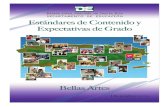 Estándares y Expectativas Bellas Artes pdf final