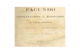 Facundo. Civilización y Barbarie en las Pampas Argentinas - Domingo F. Sarmiento