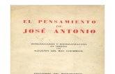 El pensamiento de José Antonio. Agustín del Río Cisneros