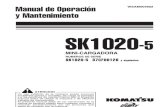Komatsu SK1020-5 Manual de Operación y Mantenimiento WSAM004602