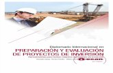 Tríptico Diplomado en Prepración y Evaluación de Proyectos de Inversión
