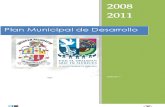 Plan Municipal de Desarrollo 2008 2011 UPN