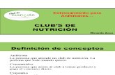 Club de Nutricion Sabado