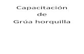 Capacitacion de Grua Horquilla