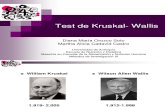 Test de Kruskal- Wallis 1