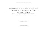 Politicas de Manejo de Stock y Mezcla de Materialesfinal