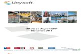 UP Grade Diciembre 2011 Unysoft ERP Final