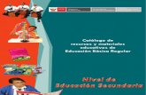 MATERIALES EDUCATIVOS DE EDUCACION SECUNDARIA