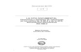 La Cita Documental - Ejemplos Formato APA