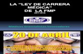 LEY DE LA CARRRERA MEDICA - Perú