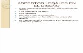ASPECTOS LEGALES EN EL DISEÑO presentacion temas