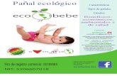 Catalogo de pañales ecológicos Ecobebe Bolivia (Mayo 2012)