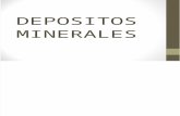 Depositos Minerales Xx