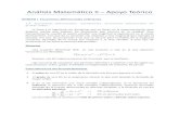 Analisis Matematico II - Ecuaciones Diferenciales 1