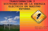 TRANSFORMACION Y     DISTRIBUCION DE LA ENERGIA   ELECTRICA EN NUESTRO   ENTORNO.