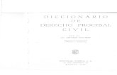 Diccionario de Derecho Procesal Civil. Eduardo Pallares