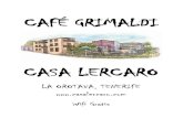 Carta Menu Café Grimaldi