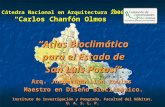 Atlas Bioclimático San Luis Potosí (Proyecto)