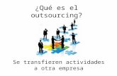 Exposicion Outsourcing