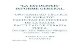 Informe General de La Escoliosis.