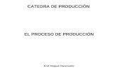 Proceso de Produccion. Desarrollo Del Proyecto