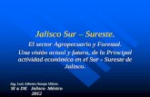 Jalisco Sur Sureste_Sector Rural 2012 Situación actual y futura