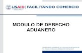 Modulo de Derecho Aduanero USAID - PROMEPRU