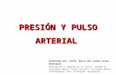 PRESIÓN Y PULSO ARTERIAL