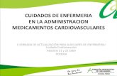 Administracion de Medicamentos Cardiovasculares Diapositivas
