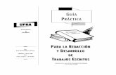 Guía Práctica para la redacción de trabajos escritos, presentación oral de trabajo de investigación y otros artículos