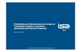 Charla Magistral "Problemática del Mantenimiento de Lineas de Transmisión en la Costa Peruana"