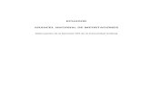 ECUADOR ARANCEL NACIONAL DE IMPORTACIONES (Adecuación de la Decisión 570 de la Comunidad Andina)