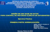 EJERCICIO PRACTICO DE DISEÑO DE BASES DE DATOS - Primera Parte- Normalización-JAIME ROMERO