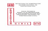 GUIA TECNICA PARA LA REALIZACION E IMPLEMENTACION DE UN PROGRAMA INTERNO DE PROTECCION CIVIL