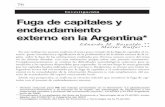 Eduardo M. Basualdo, Matías Kulfas (2000)- Fuga de capitales y endeudamiento exterrno en la Argentina - Realidad Económica