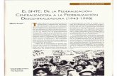 23297518 El SNTE de La Federalizacion Centralizadora a La Federalizacion Descentralizadora 1943 1998