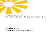 Programa de Formación y Capacitación Docente de la Editorial Cadena Capriles, educativa venezolana 2012