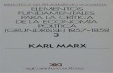 [1857-1858] Karl Marx - Grundrisse (volumen 3), Elementos fundamentales para la crítica de la economía política