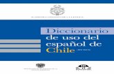 Diccionario de Uso Del Espanol de Chile (Fragmento)