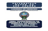TRANSFERENCIA DE INMUEBLE Y CONCESIÓN DE PRÉSTAMO EN MONEDA EXTRANJERA, CON GARANTÍA HIPOTECARIA