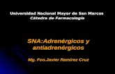 Adrenergicos y Antiadrenergicos Unmsm 2012