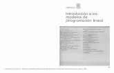 Capítulo 2 Introducción a los modelos de programación lineal, Davis