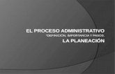 Proceso Administrativo y Planeacion