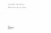 Maclntyre, Alasdair - Historia de La Etica