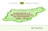 Inclusion Social en Guipuzcoa