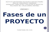Unidad i - Formulacion y Evaluacion de Proyectos
