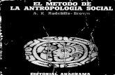 08 - Radcliffe-Brown - El Método de la Antropología Social