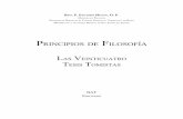 Hugon Eduardo - Principios de Filosofia - Las Veinticuatro Tesis Tomistas