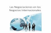Las Negociaciones en Los Negocios Internacionales Clase 7