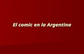 El Comic en La Argentina